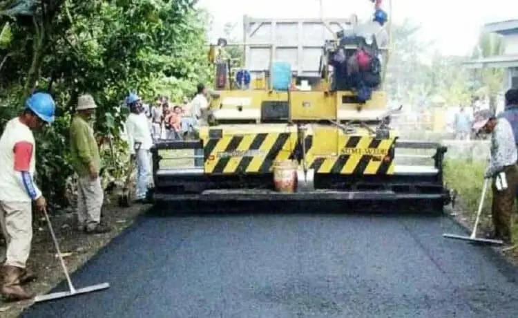 Pembangunan Jalan Desa Malanggah Dipertanyakan