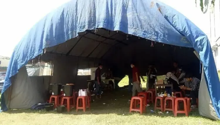 Partisipasi Pemilih di Lokasi Banjir Terbilang