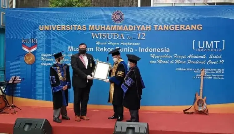 Prosesi Wisuda UMT Pecahkan Rekor MURI