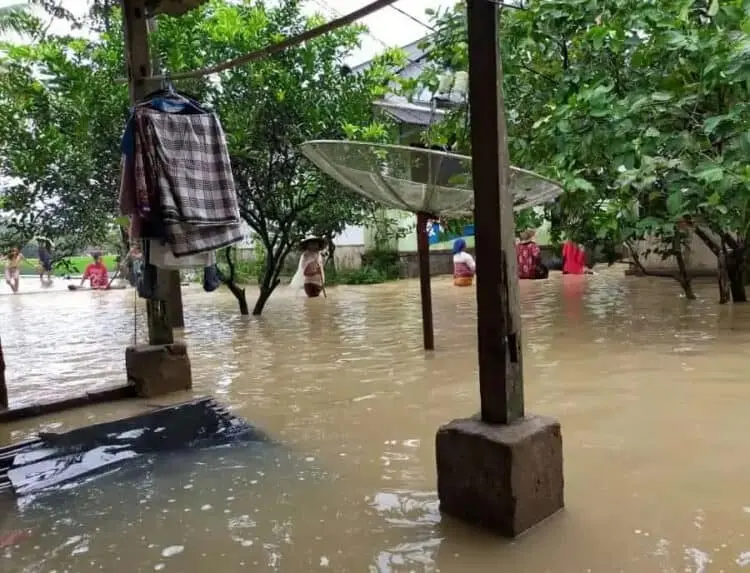 Akibat Hujan Deras, Banjir Kembali Melanda 6 Kecamatan
