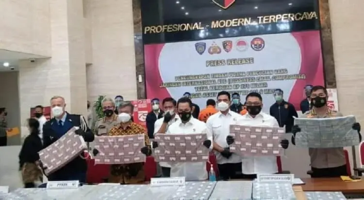 Napi Rutan Serang “Otak”Penipuan Rp276 Miliar dengan Moudus BEC