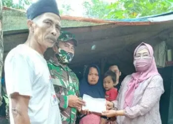 Penghuni Rumah Beratap Terpal Langsung Dibantu