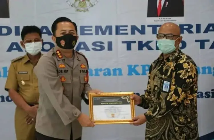 Polresta Tangerang Sabet Penghargaan Penyerapan Anggaran Terbaik Ketiga