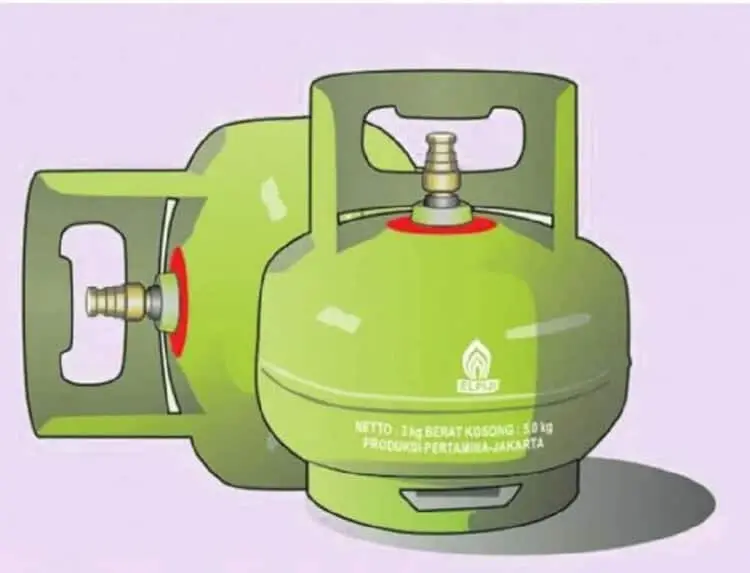 Pencuri Tabung Gas Diikat Warga di Tiang