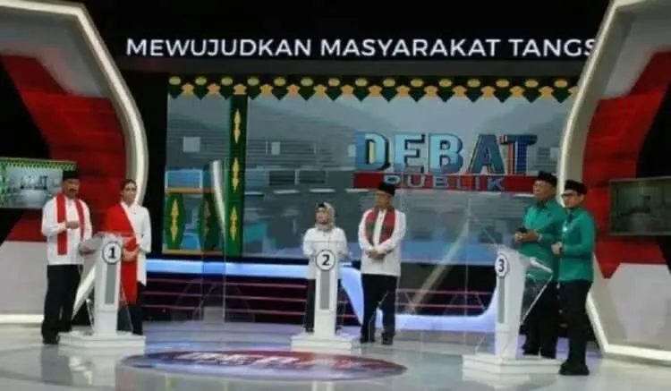 Debat Kedua Pilkada Tangsel Usung Tema Keamanan dan Keadilan