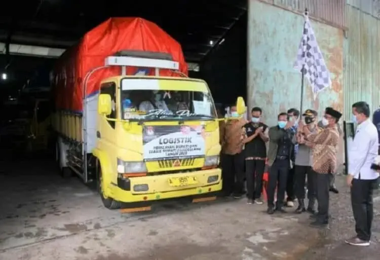 Logistik Pilkada Mulai Didistribusikan