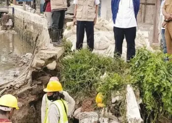 Tanggul Irigasi Cisadane Jebol, Turab Irigasi Dibangun