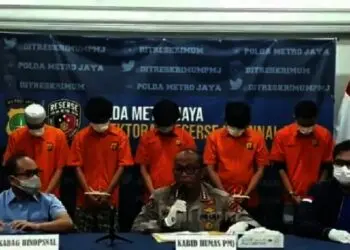 Lima Perampok Minimarket di Ciputat Ditangkap