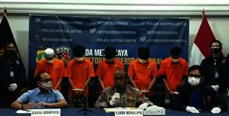Lima Perampok Minimarket di Ciputat Ditangkap