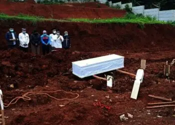 Tinggal Tersisa Untuk 4 Jenazah, 506 Liang Lahat Makam Covid-19 Terisi