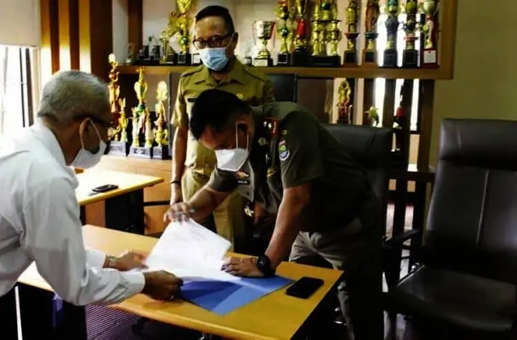 Fachrul Rozi Resmi Pimpin Satpol PP Kabupaten Tangerang
