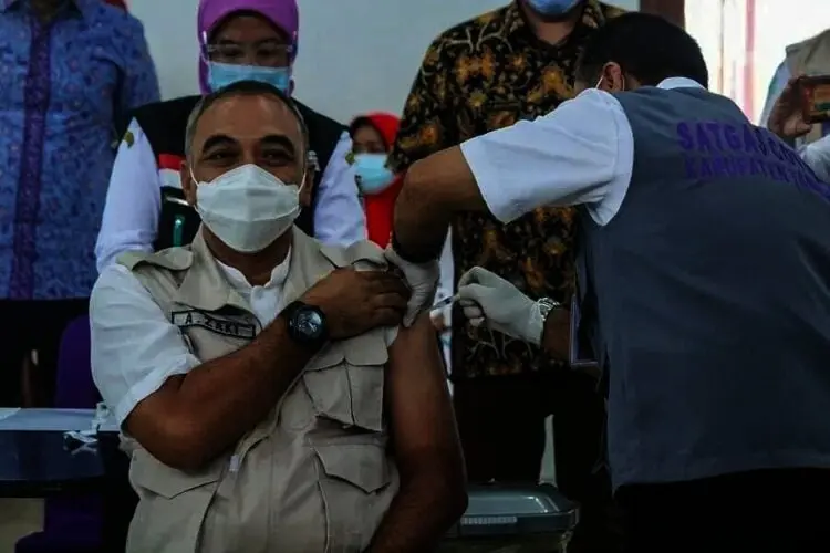 Divaksin Kedua Kali, Bupati Zaki Tak Rasakan Efek Samping
