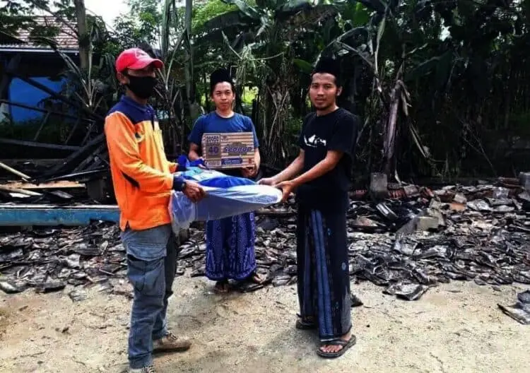 Enam Kobong Ponpes Az-Zahra Ludes terbakar, Kerugian Puluhan Juta Rupiah
