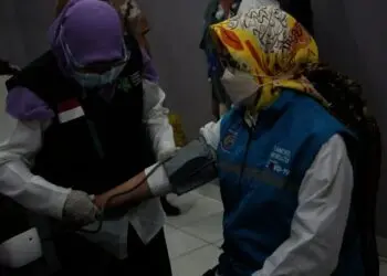 Vaksinasi Covid-19 Dibagi Dua Sesi Perhari di RSU Tangerang Selatan