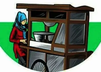 PKL Masih Bandel, Meski PPKM Masih Berjualan Lewati Jam Batas