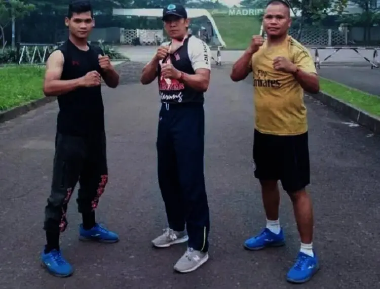Dua Petarung PON Tarung Derajat Banten Fokus Latihan Fisik