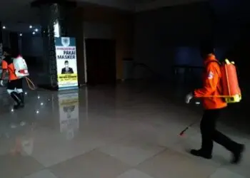 Anggota DPRD Positif Covid-19, Gedung Dewan Disemprot Disinfektan