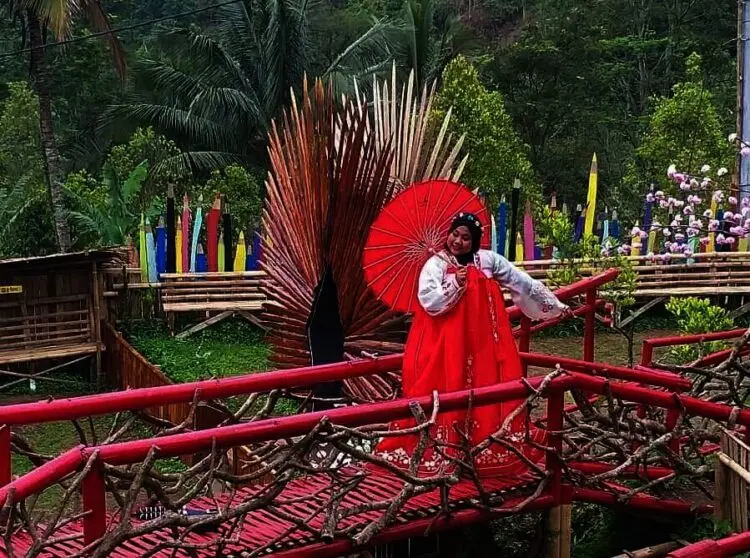 Spot Selfie "Kampung Korea" Bikin Pingin Balik Lagi