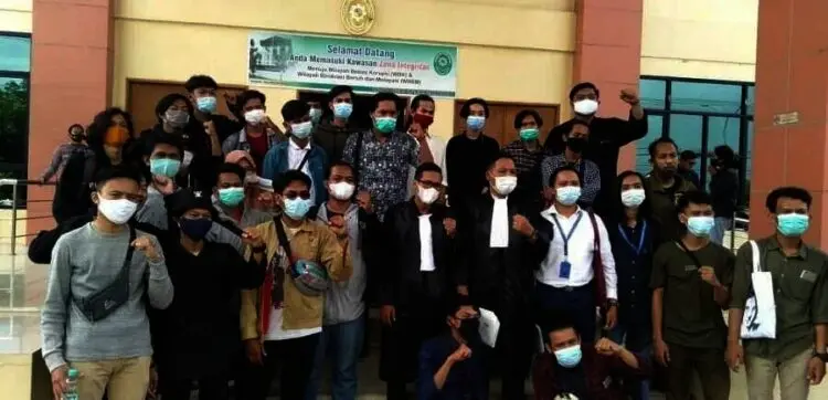 Abaikan Polisi, 9 Mahasiswa Disidang, Didakwa Langgar Pasak 218 KUHP