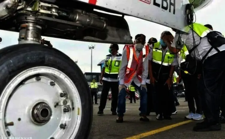 Menhub Cek Kelaikan Pesawat di Bandara Soetta