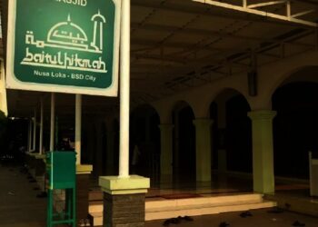 Petugas Positif Covid-19, Masjid Baitul Hikmah Nusaloka BSD Ditutup