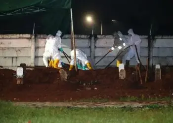 Dalam Seminggu,  27 Jenazah Covid-19 Dimakamkan di TPU Jombang