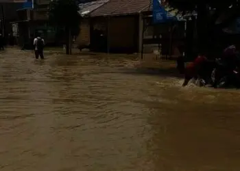 Titik Banjir di Pusat Kota Serang Bertambah