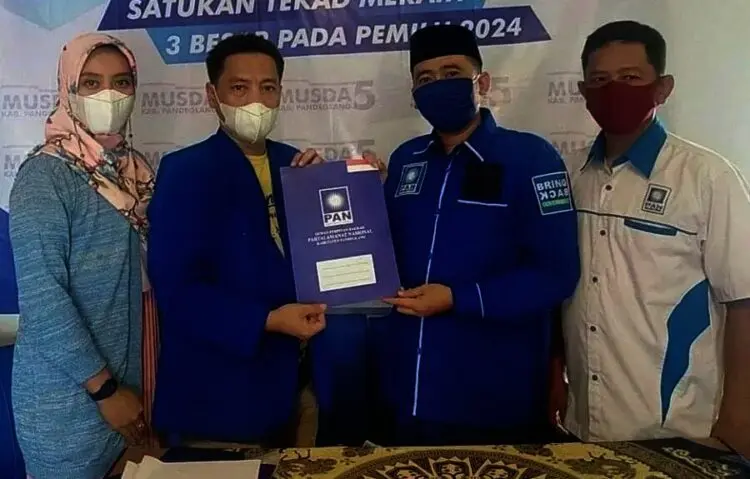 Maju di PAN, Eman Didukung Kiai NU Kabupaten Pandeglang