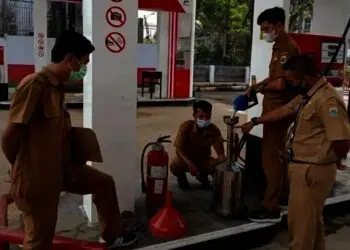 Hindari Curang, Takaran SPBU di Kabupaten Lebak Ditera Ulang