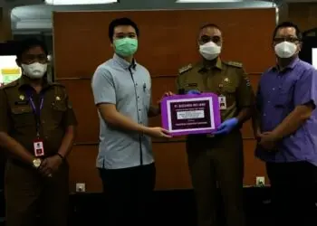 Bupati Tangerang Terima CSR Paket Sembako 5 Perusahaan