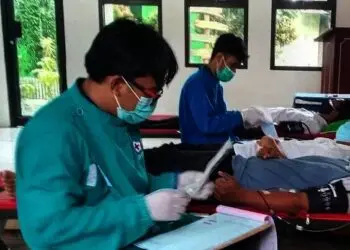 Bantu Stok Darah, PMI Kecamatan Pinang Gelar Donor