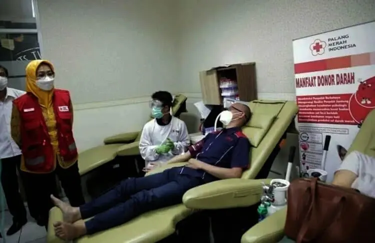 PMI Tangsel Produksi 151 Kantong Plasma Konvalesen