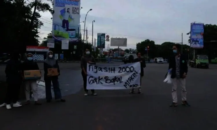 Bantu Korban Bencana, Mahasiswa Unis Tangerang Galang Dana