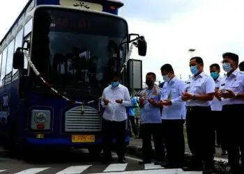 BRT Tayo Koridor IV Resmi Beroperasi di Kota Tangerang