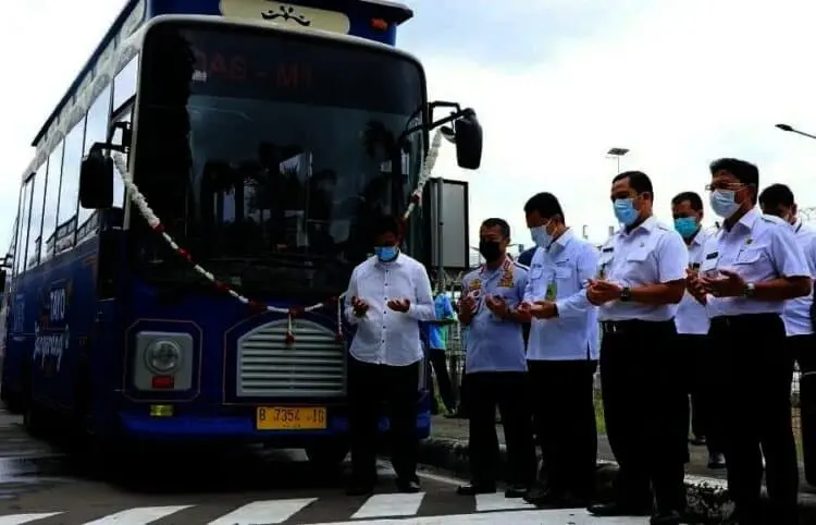BRT Tayo Koridor IV Resmi Beroperasi di Kota Tangerang