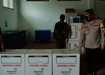 Tenaga Kesehatan di Kabupaten Lebak Mulai Divaksin