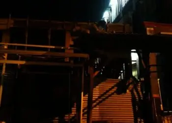 Satpol PP Pandeglang Bongkar Kios Ilegal di Terminal Anten