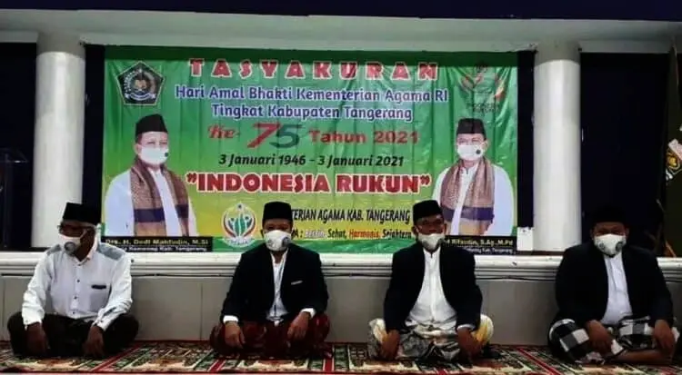 Peringati HAB ke-75 dengan Tahlil dan Zikir Bersama