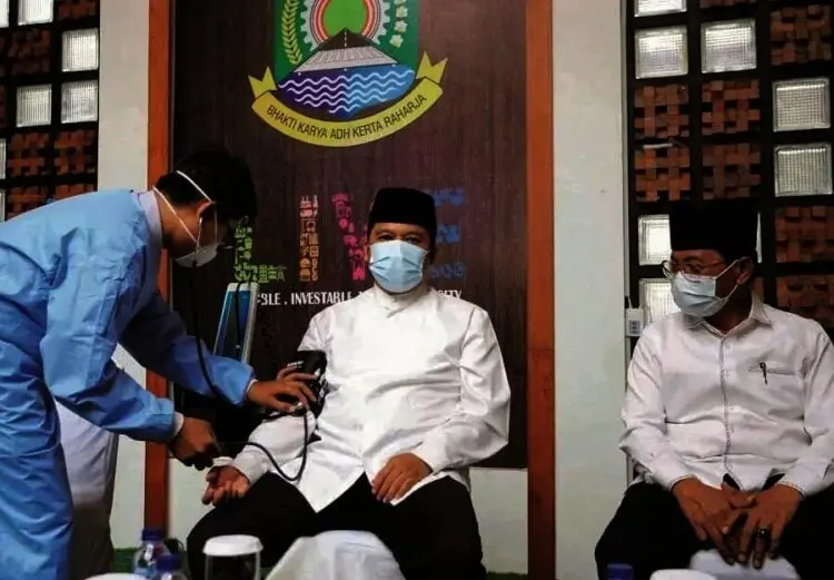 Baru 3.467 Nakes Kota Tangerang yang Divaksin