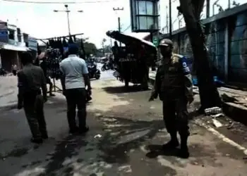 Langgar Perda K3, PKL Bandel Ditertibkan Satpol PP Lebak