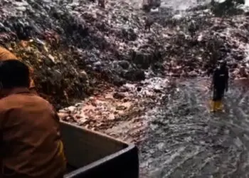 Gunung Sampah di TPA Cipeucang Serpong Mengkhawatirkan