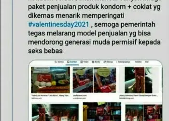 Cegah Penjualan Paket Valentine Berisi Cokelat dan Kondom