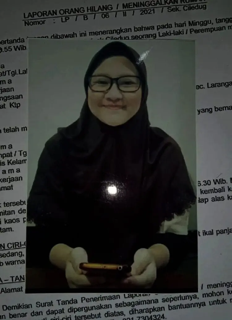 ABG Perempuan Tinggalkan Rumah di Kecamatan Larangan Tanpa Pamit