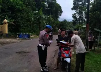 Polsek dan Muspika Mandalawangi Masih Gencarkan Operasi Yutisi