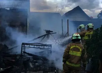 Lupa Matikan Kompor, Satu Rumah di Kab. Tangerang Ludes Terbakar
