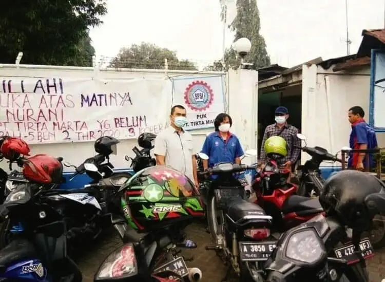 Buruh Gelar Unjuk Rasa, 5 Bulan Upah Belum Dibayar