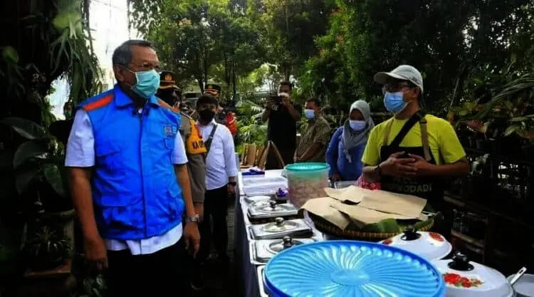 Pemkot Tangsel Launching Jakarta Tangsel Bermasker