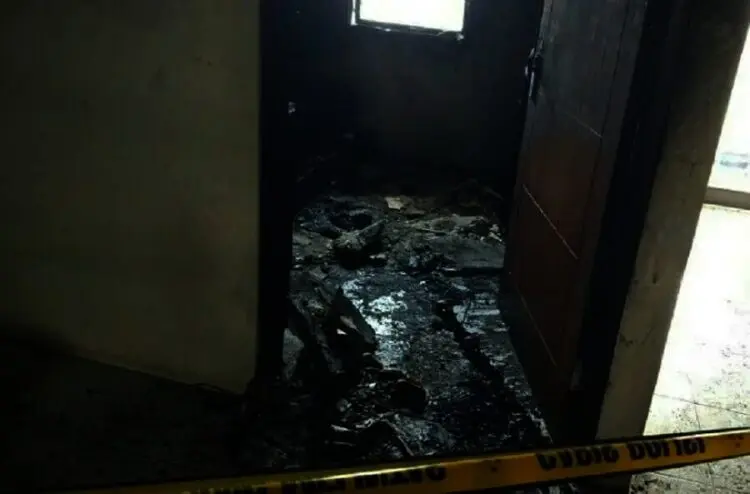 Diduga Depresi, Istri Bakar Suami, Terduga Pelaku Melarikan Diri