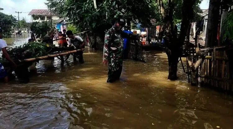Banjir di Kab. Serang Meluas, Warga Diimbau Tingkatkan Kewaspadaan