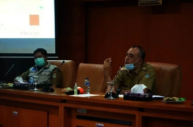 Bupati Zaki Evaluasi Pelaksanaan Program Penyaluran Bansos